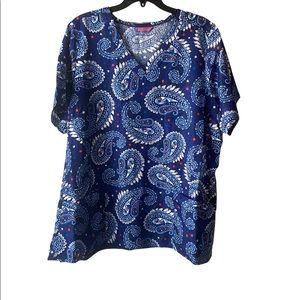 Plus Size Vera Bradley Scrub Top
